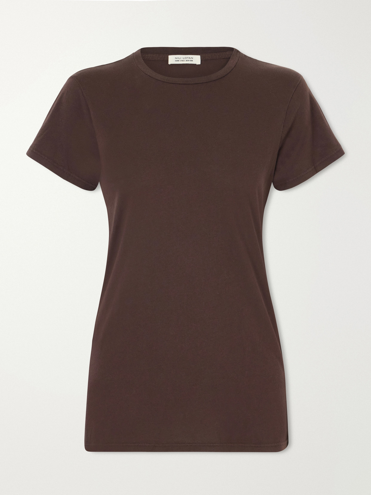 Nili Lotan Lana Cotton-jersey T-shirt