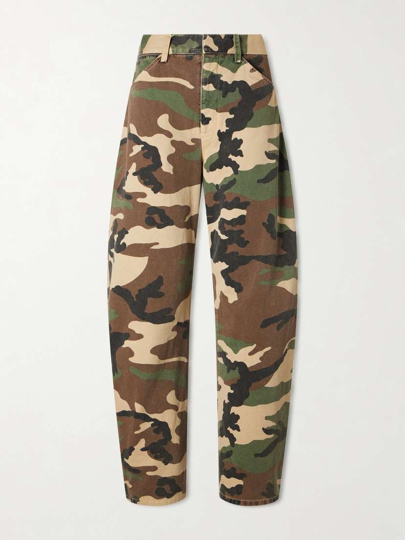 Nili Lotan Tribeca Cotton Straight-leg Pants