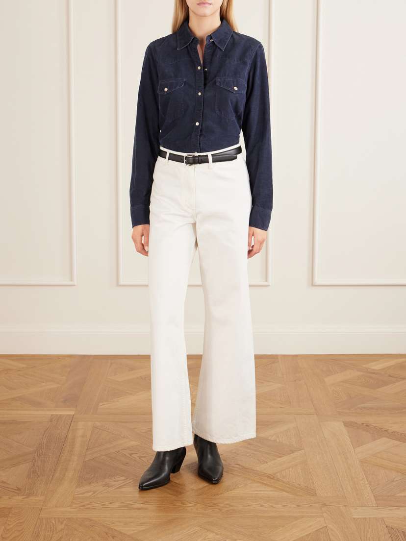 Nili Lotan Travis Cotton Corduroy Shirt | Thumbnail 2
