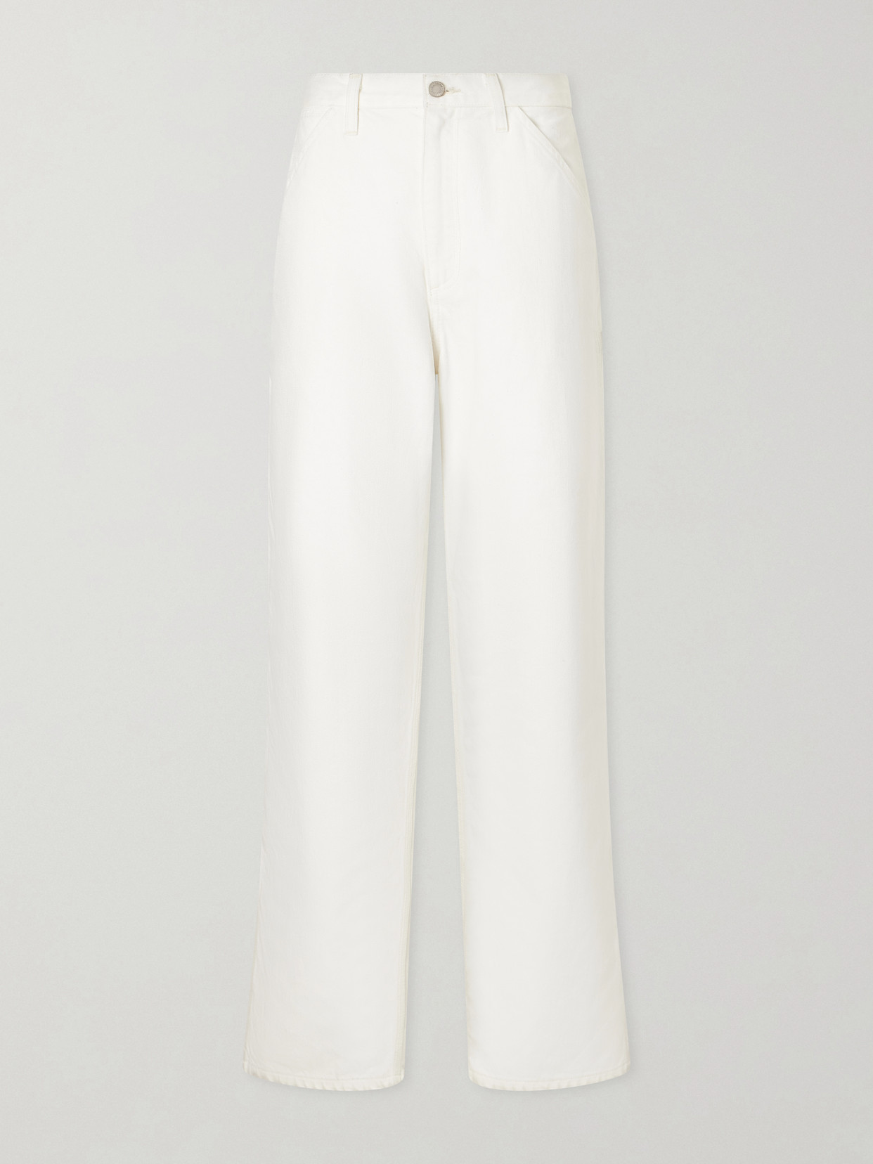 Nili Lotan Arnaud Carpenter Straight-leg Jeans In White