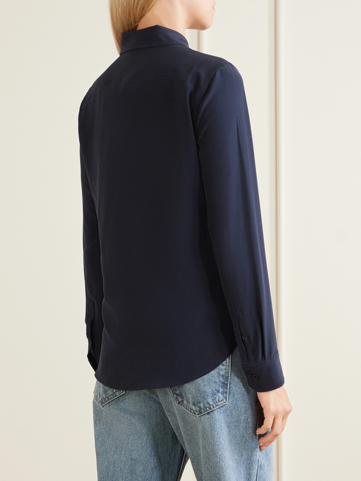 Gaia Crepe De Chine Shirt