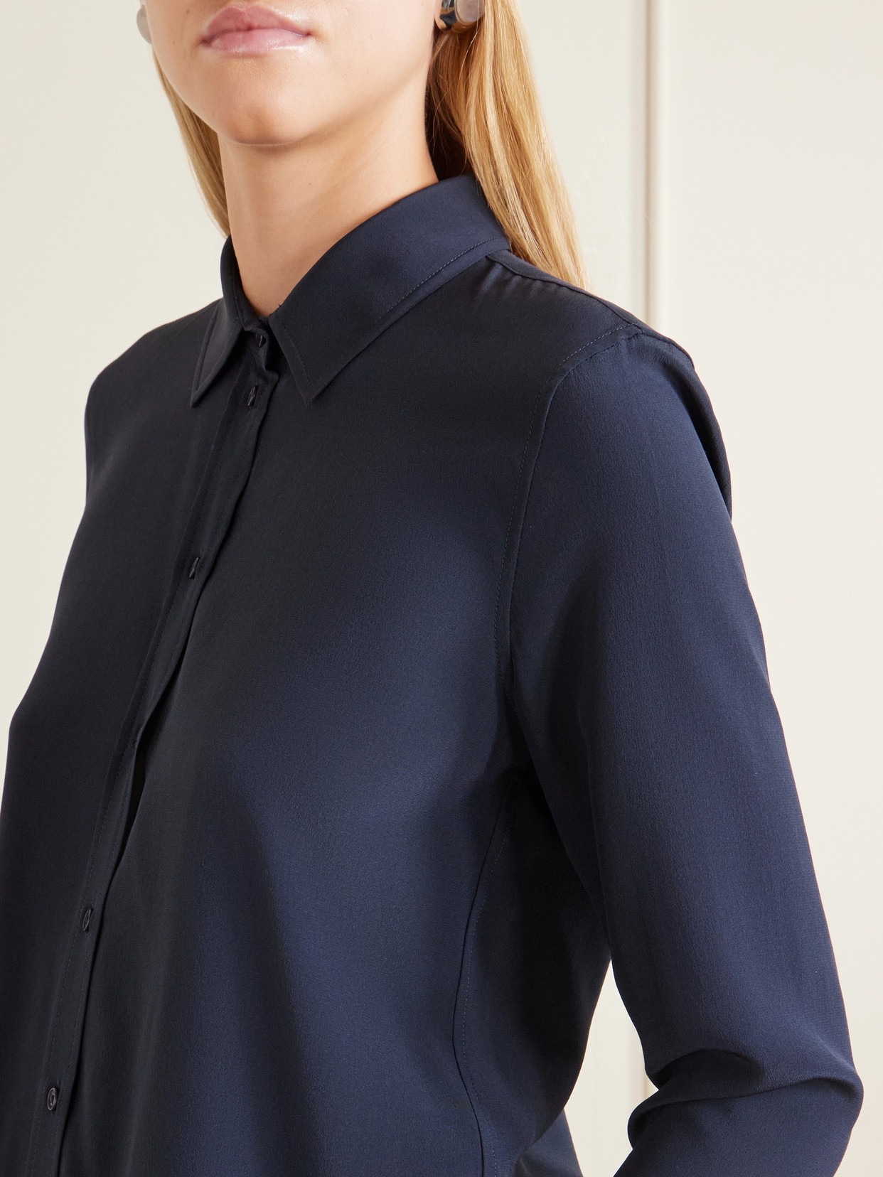 Gaia Crepe De Chine Shirt