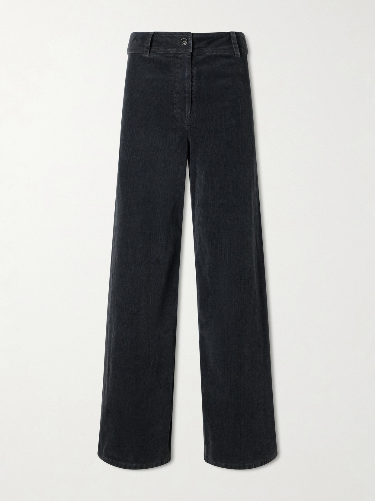 Nili Lotan Megan Cotton Blend Pants In Gray