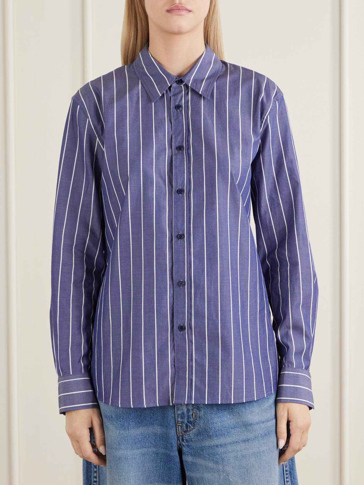 Raphael Classic Stripped Cotton Shirt