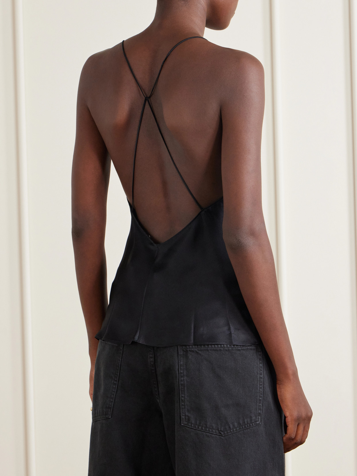 Emile Silk-Satin Cami