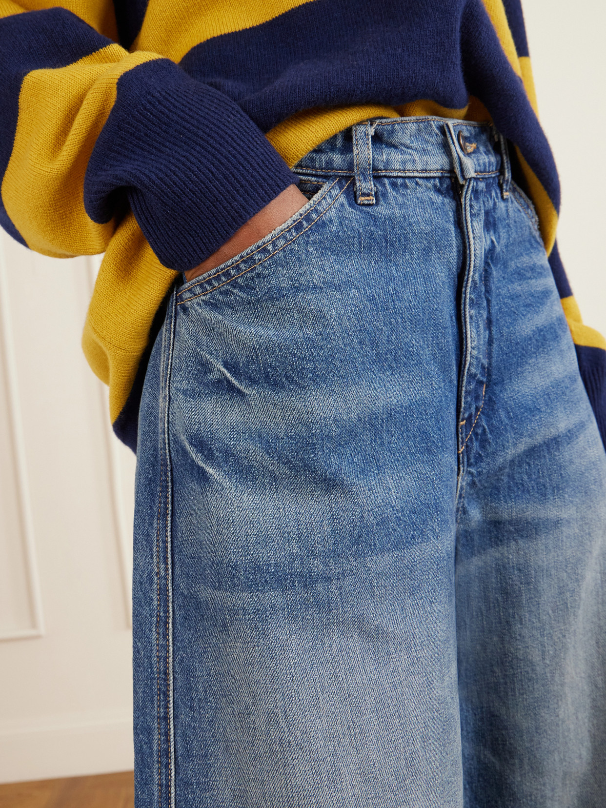 Tribeca Cotton-Blend Jeans
