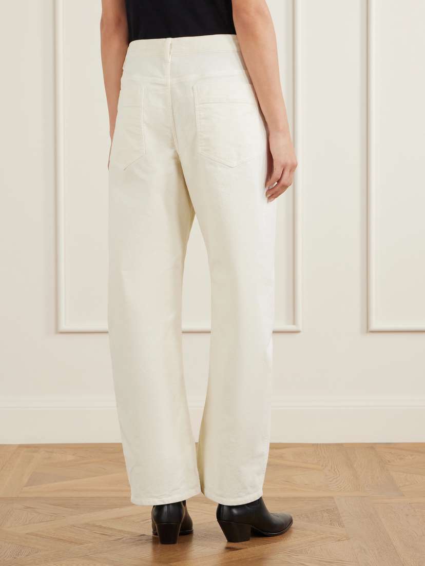 Nili Lotan Tribeca Cotton-blend Tapered Pants | Thumbnail 4