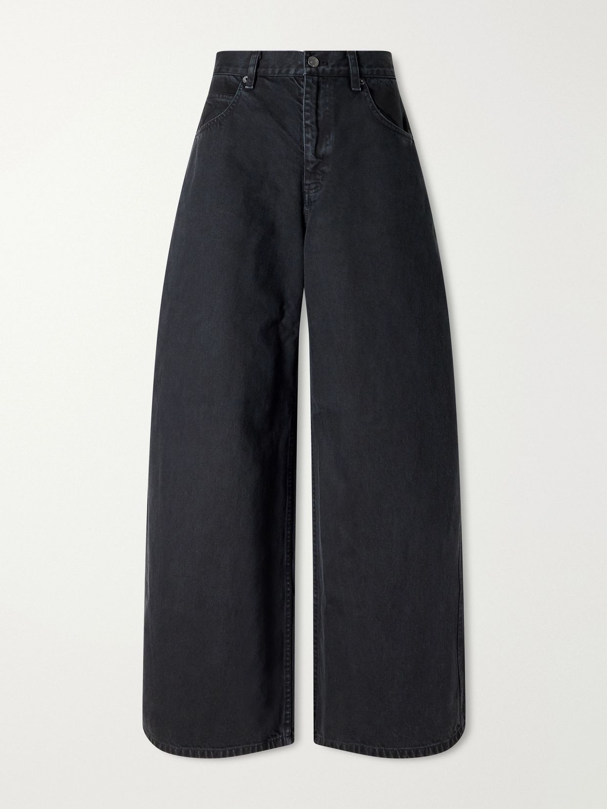Terese mid-rise wide-leg jeans