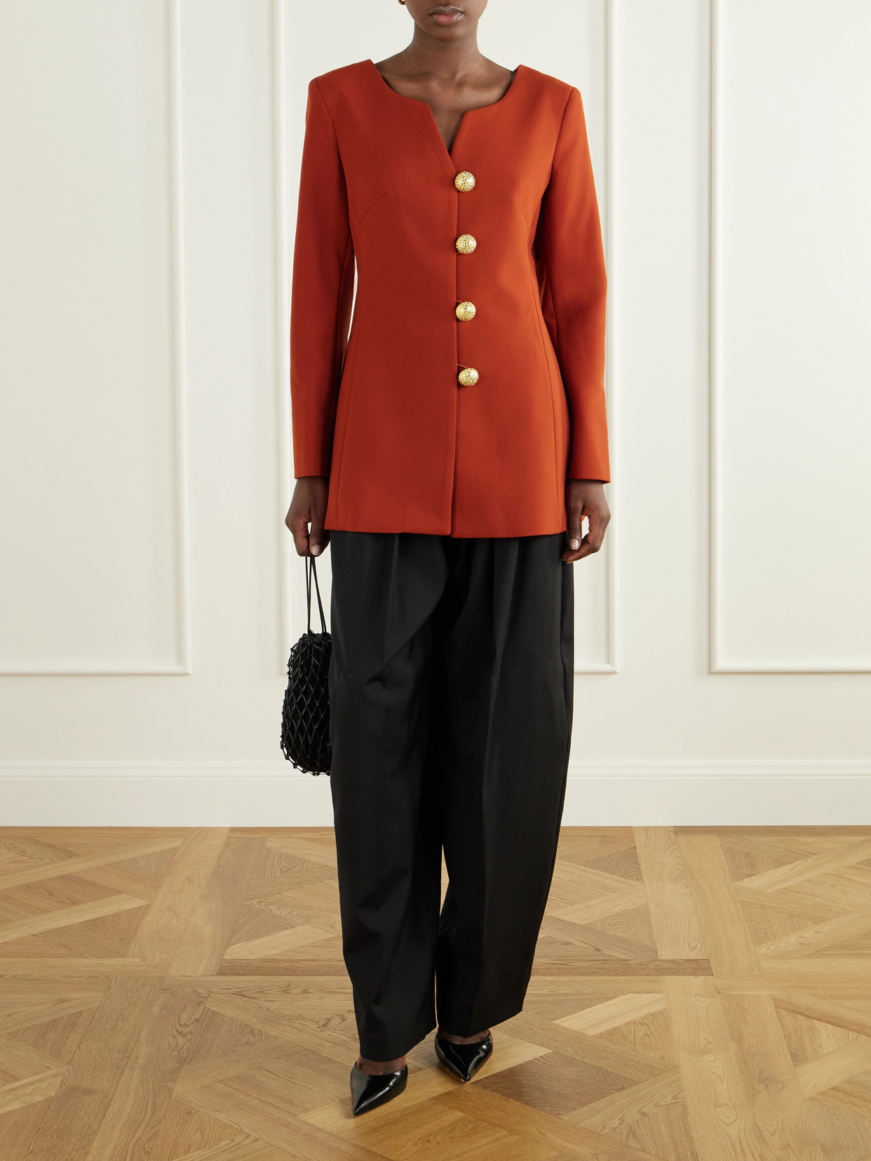 Claude Embellished Cady Jacket