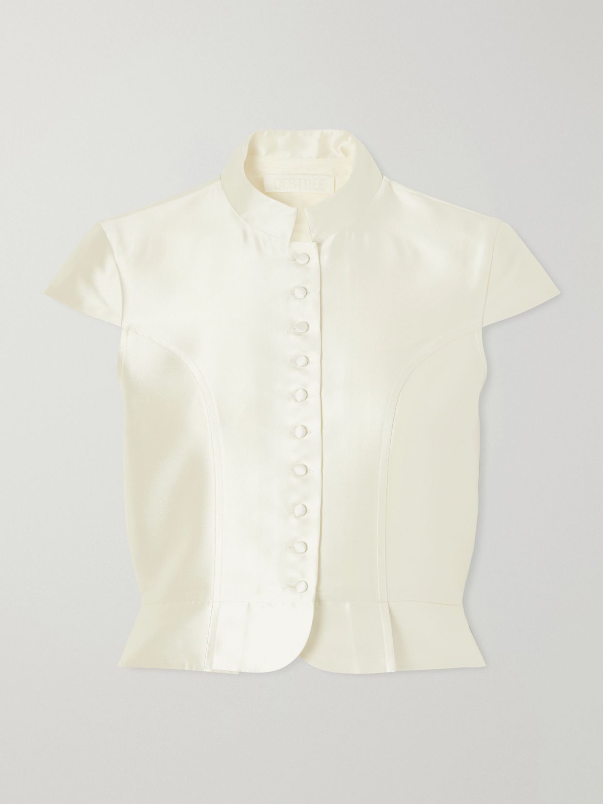 Amoako Summer Satin Blouse