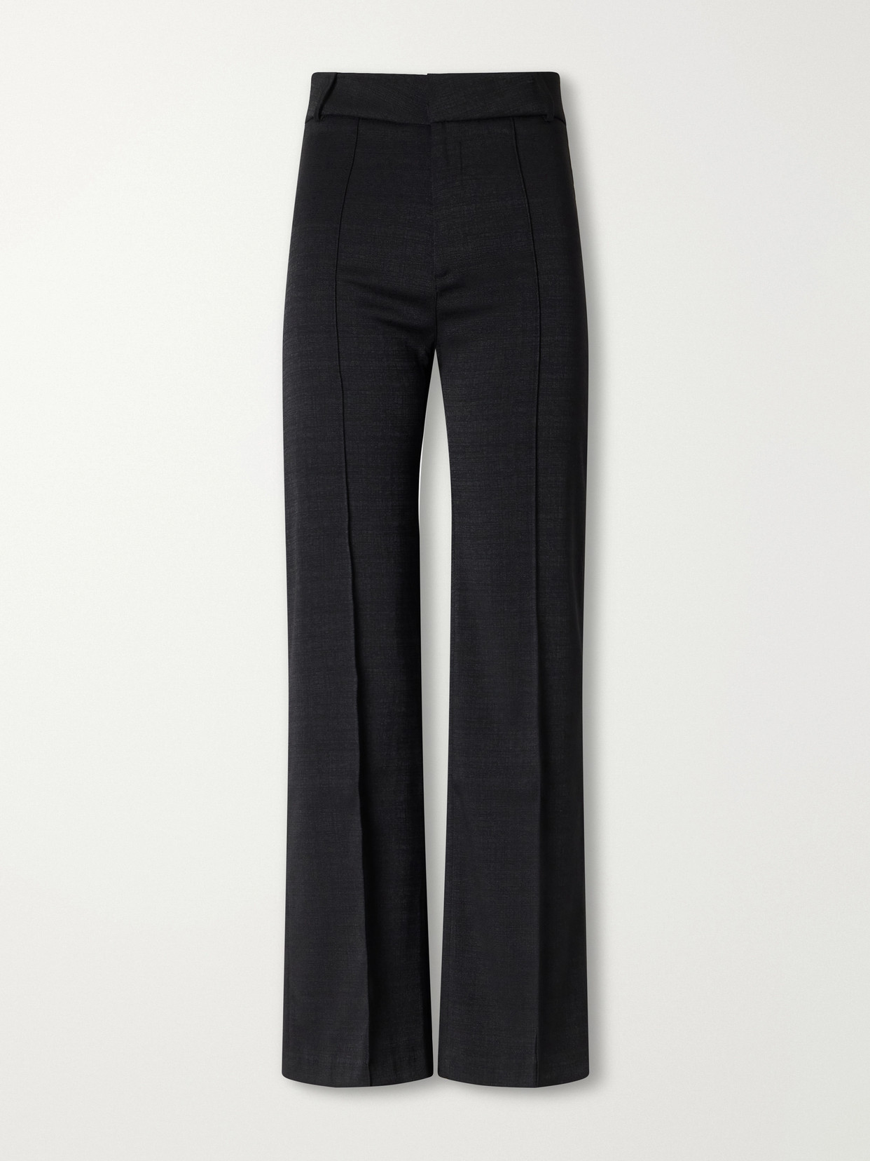 D'estree Yoshitomo Drill Wide-leg Pants In Black