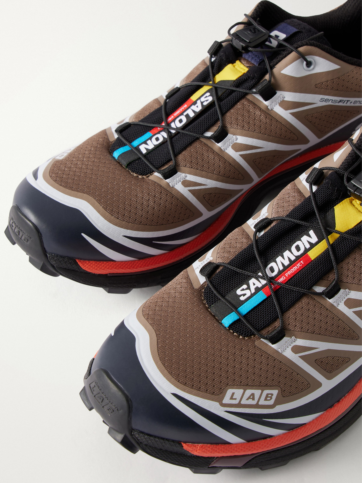 Xt-6 Rubber-Trimmed Sneakers