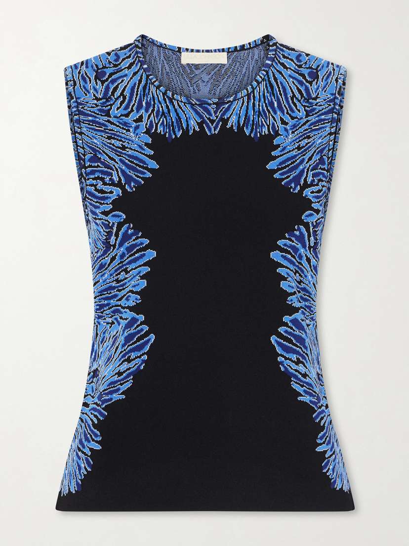 Ulla Johnson Aylin Jacquard-knit Tank | Thumbnail 6 Ulla Johnson Aylin Jacquard-knit Tank | Thumbnail 6