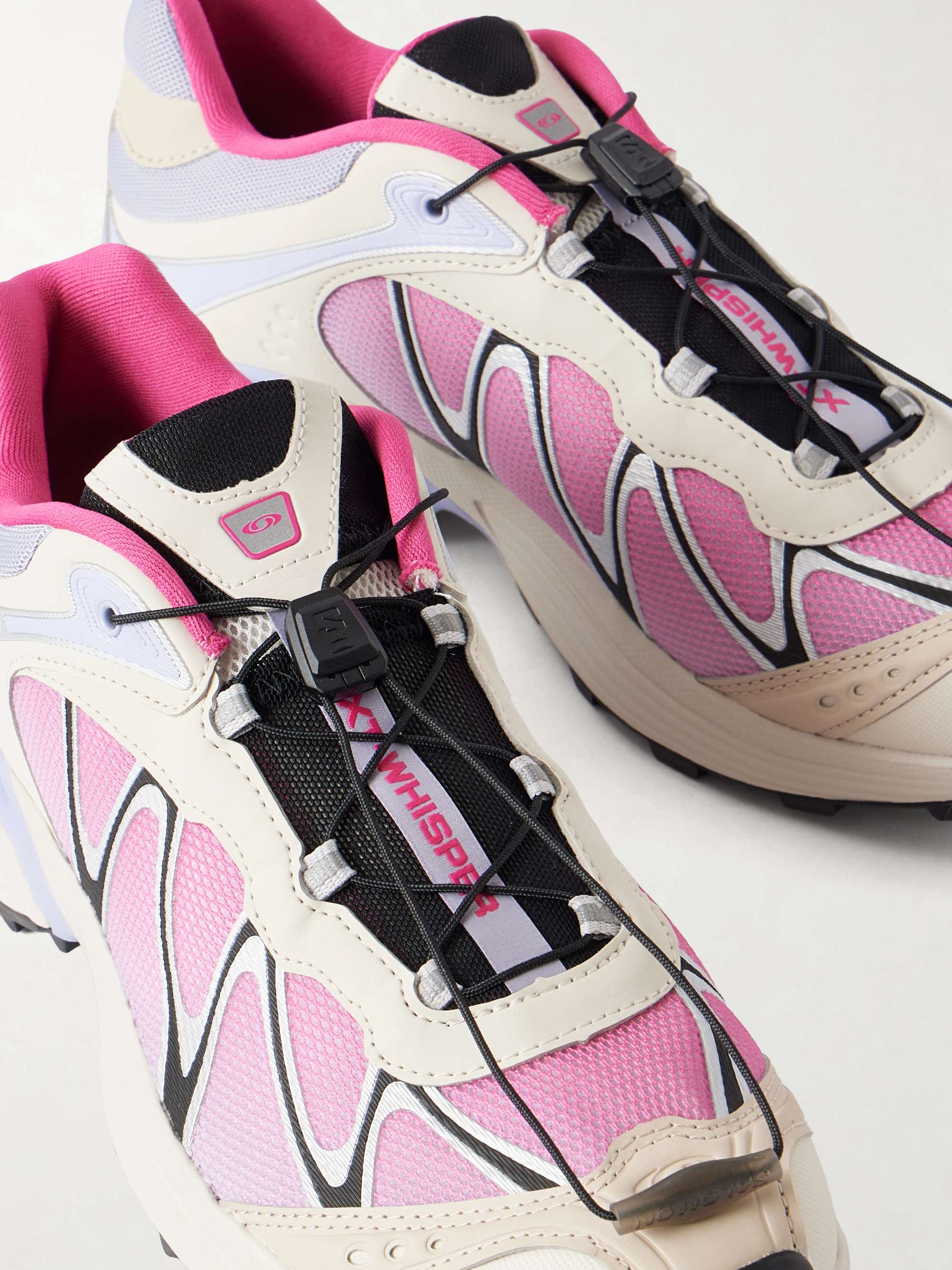 SALOMON XT-Whisper rubber-trimmed mesh sneakers | NET-A-PORTER