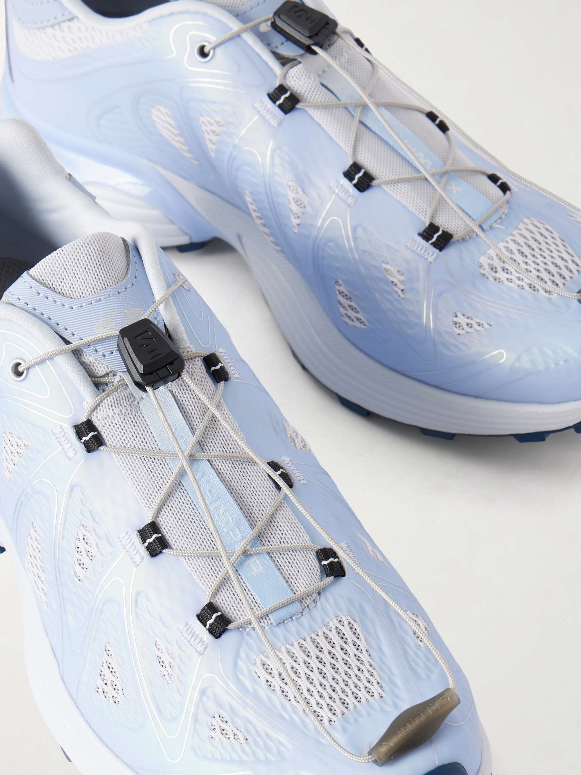 SALOMON XT-Whisper Void rubber-trimmed mesh sneakers | NET-A-PORTER