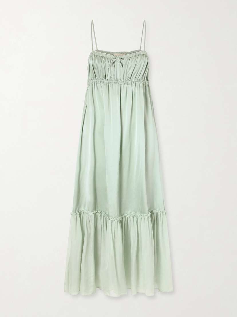Ulla Johnson Marielle Silk Maxi Dress | Thumbnail 5 Ulla Johnson Marielle Silk Maxi Dress | Thumbnail 5