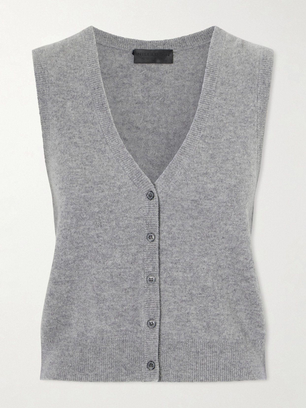 Nili Lotan - Porter Cashmere Sweater Vest - Gray
