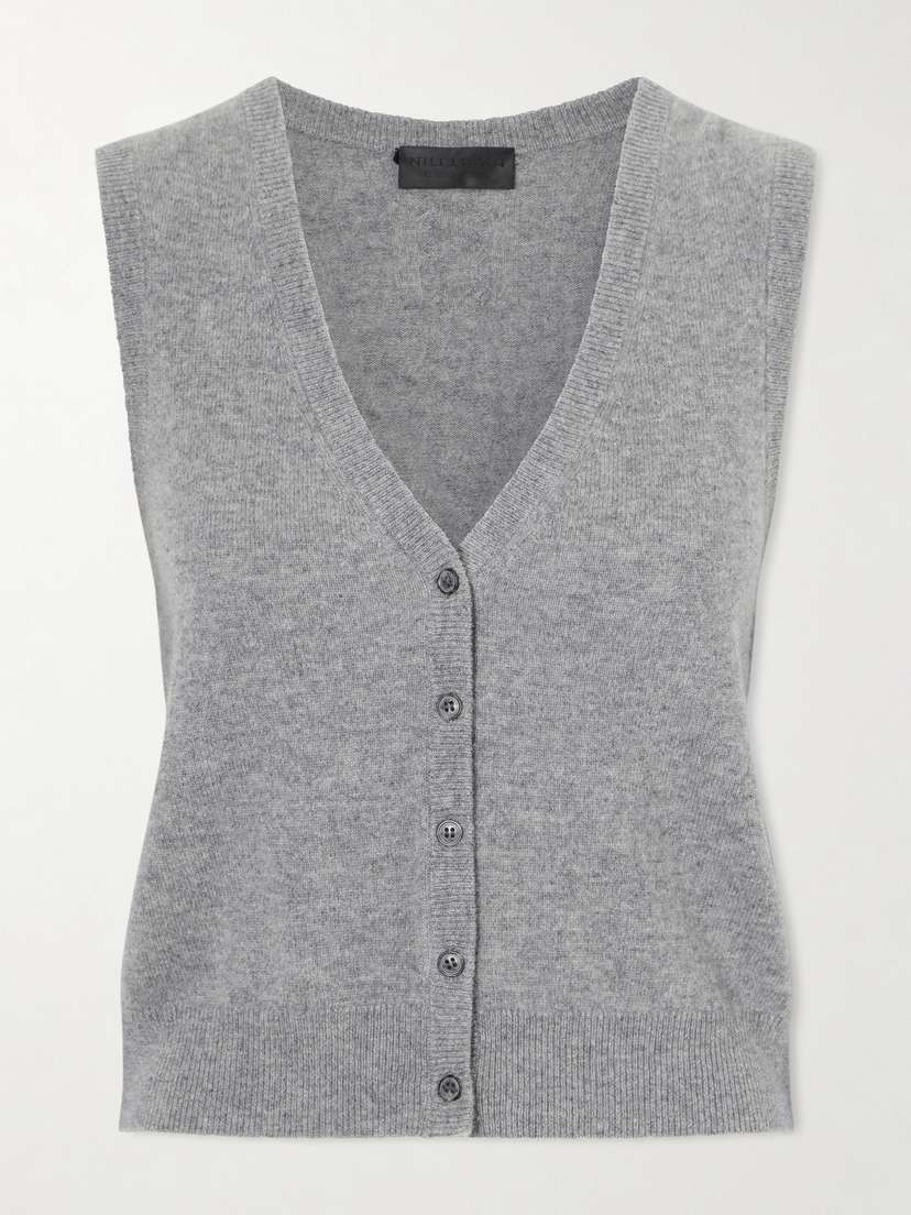 Nili Lotan Porter Cashmere Sweater Vest