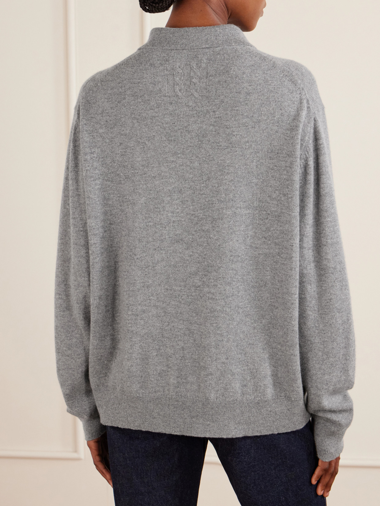 Jovan Cashmere Polo Sweater