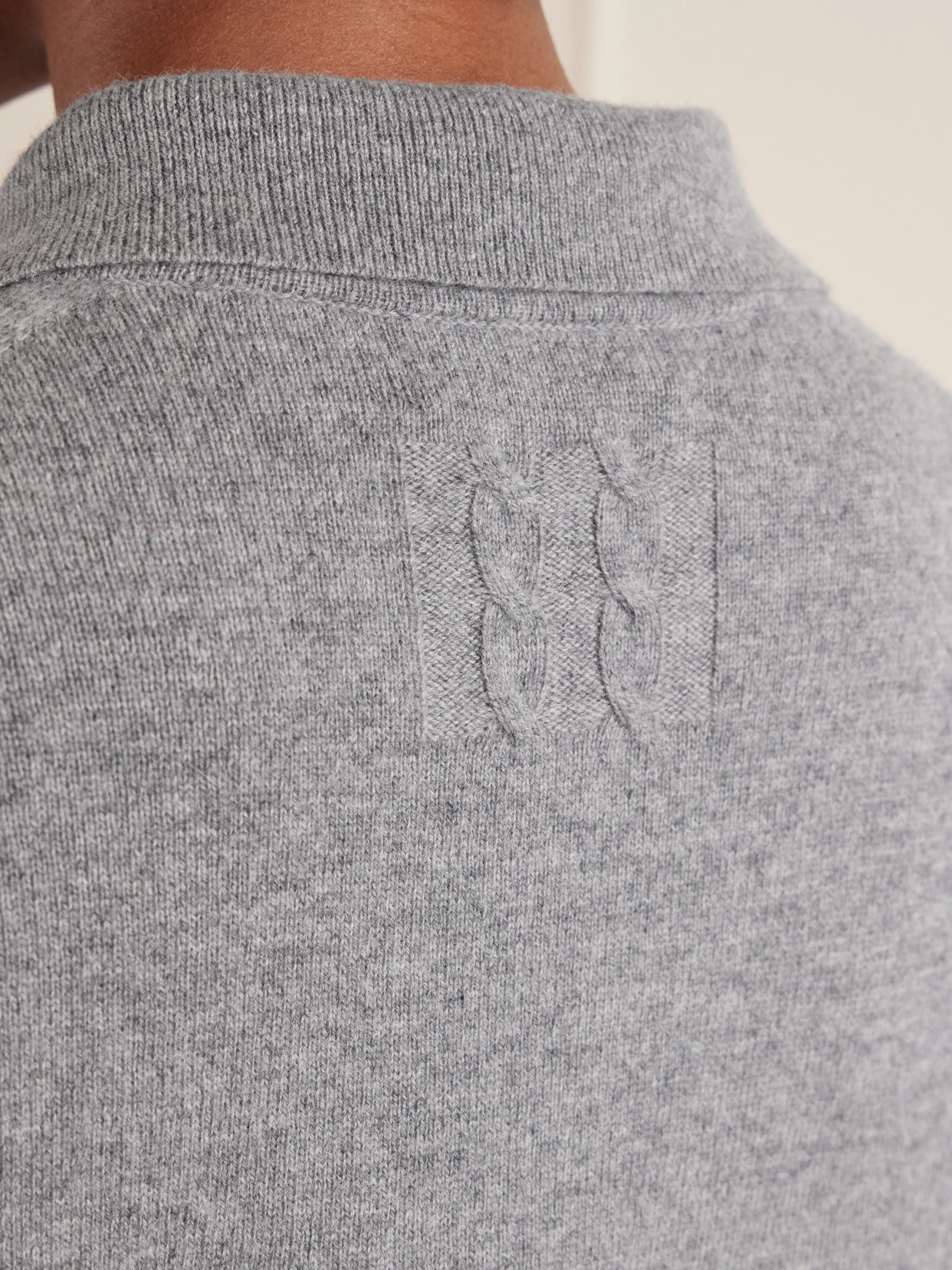 Jovan Cashmere Polo Sweater