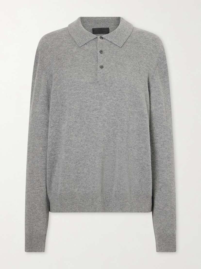 Nili Lotan Jovan Cashmere Polo Sweater