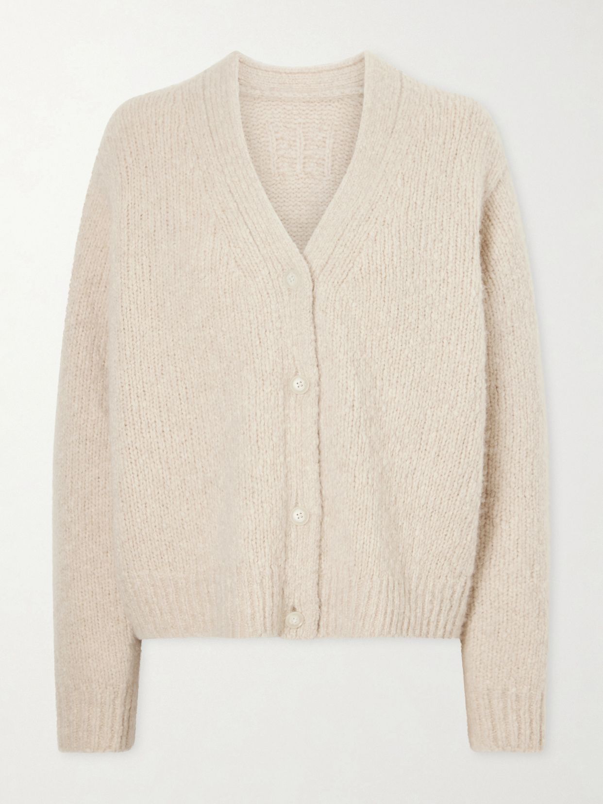 lorana wool and cashmere blend cardigan