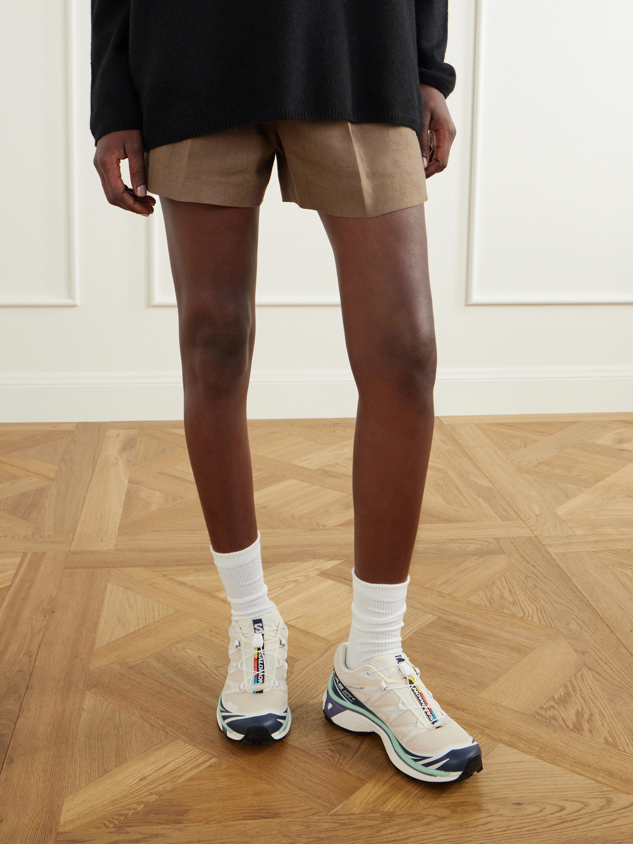Xt-6 Rubber-Trimmed Sneakers