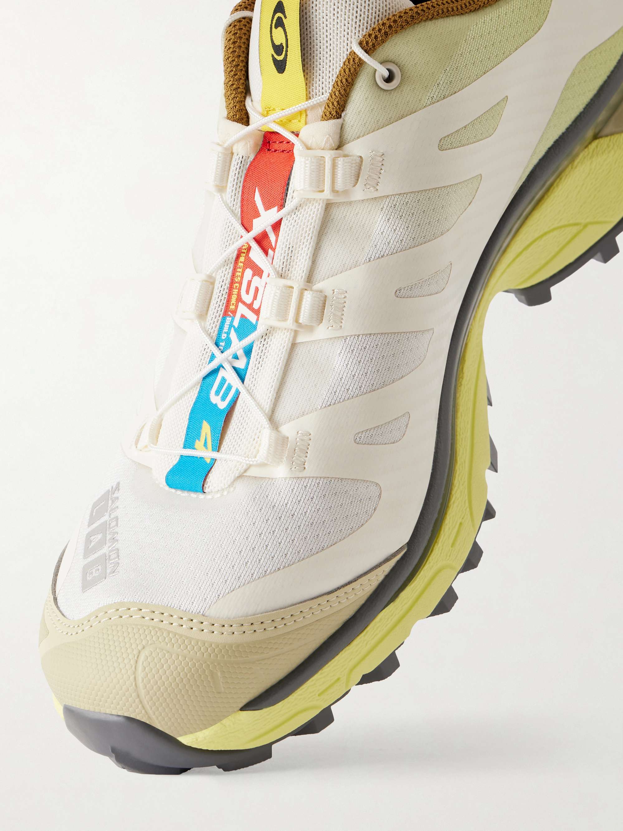 SALOMON XT-4 OG rubber-trimmed mesh sneakers | NET-A-PORTER