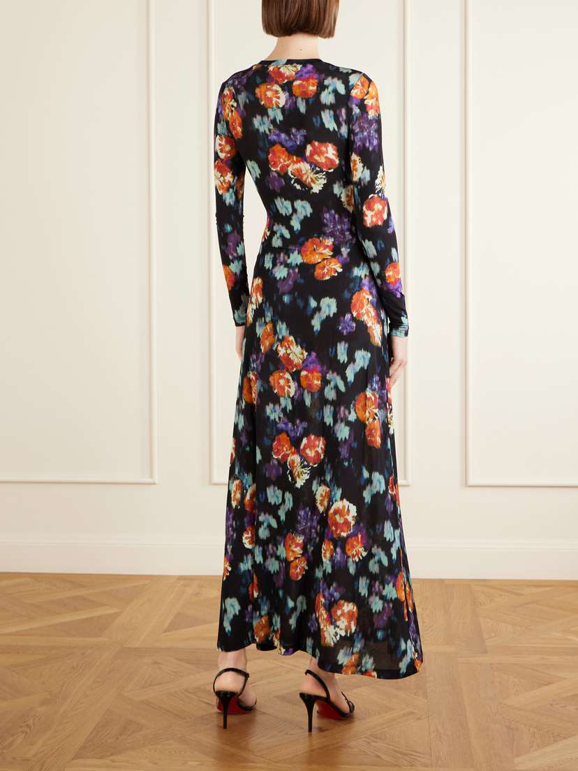 Ulla Johnson Amari Floral-print Jersey Maxi Dress | Thumbnail 3 Ulla Johnson Amari Floral-print Jersey Maxi Dress | Thumbnail 3