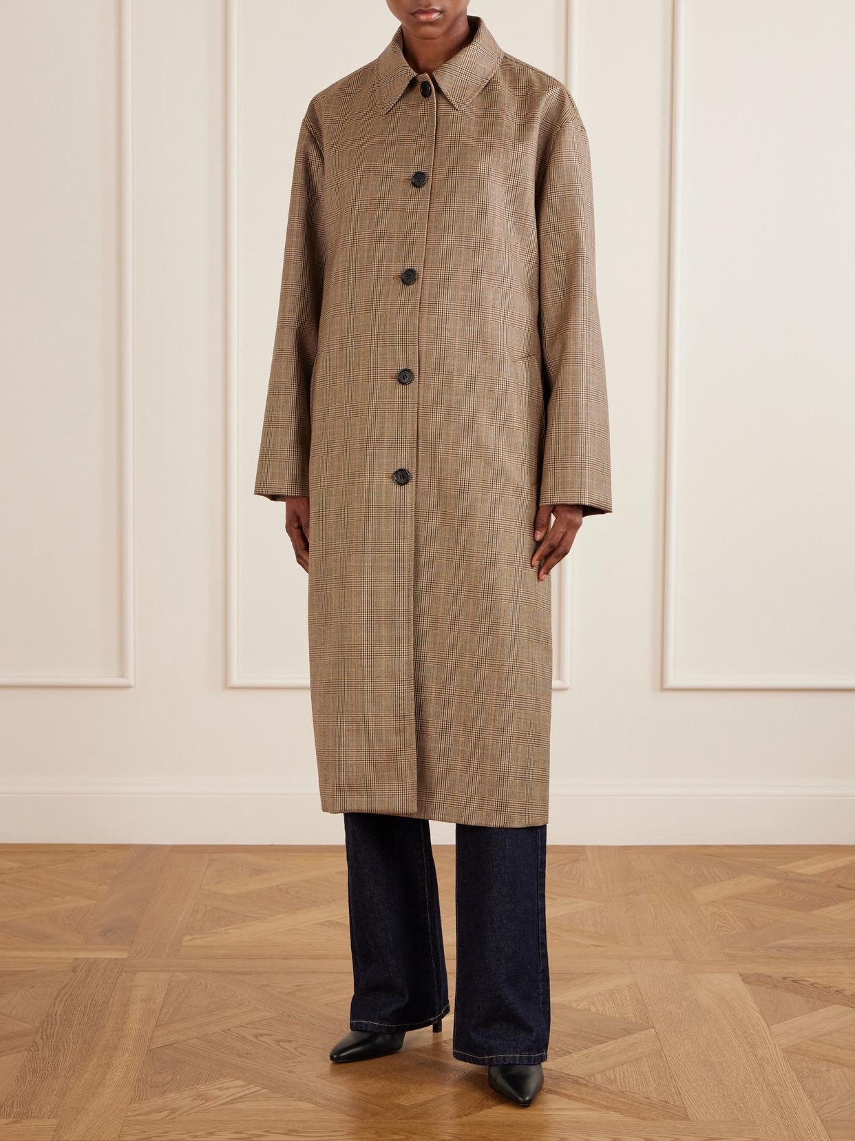 Adrien Wool Long Coat
