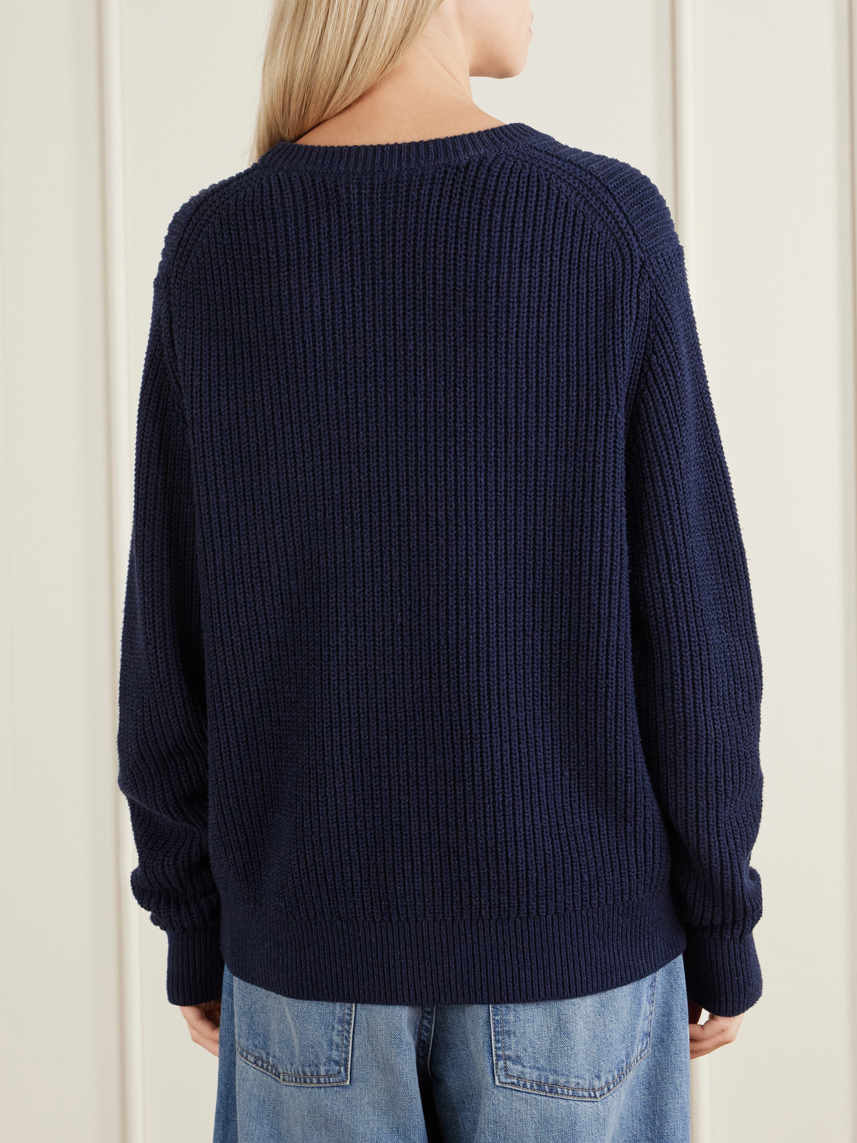 Tarik Cotton And Silk-Blend Sweatshirt