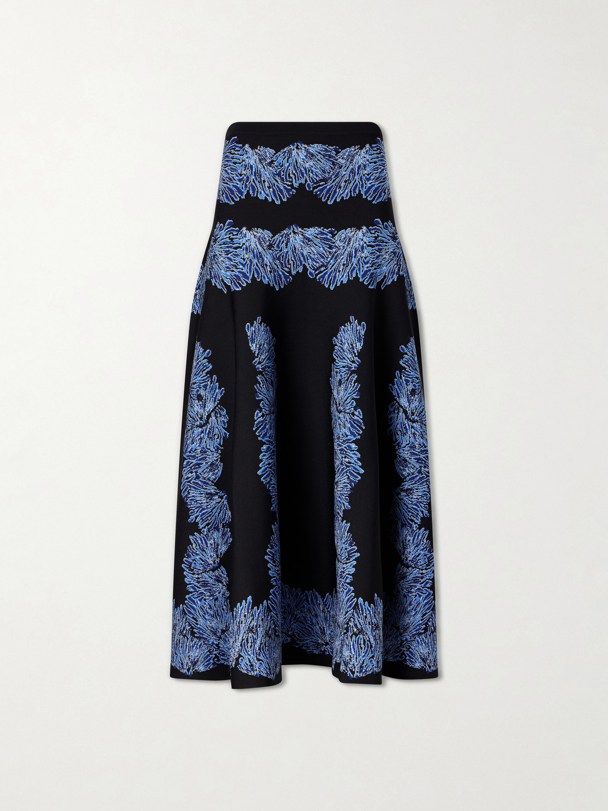 Alessia Jacquard-Knit Midi