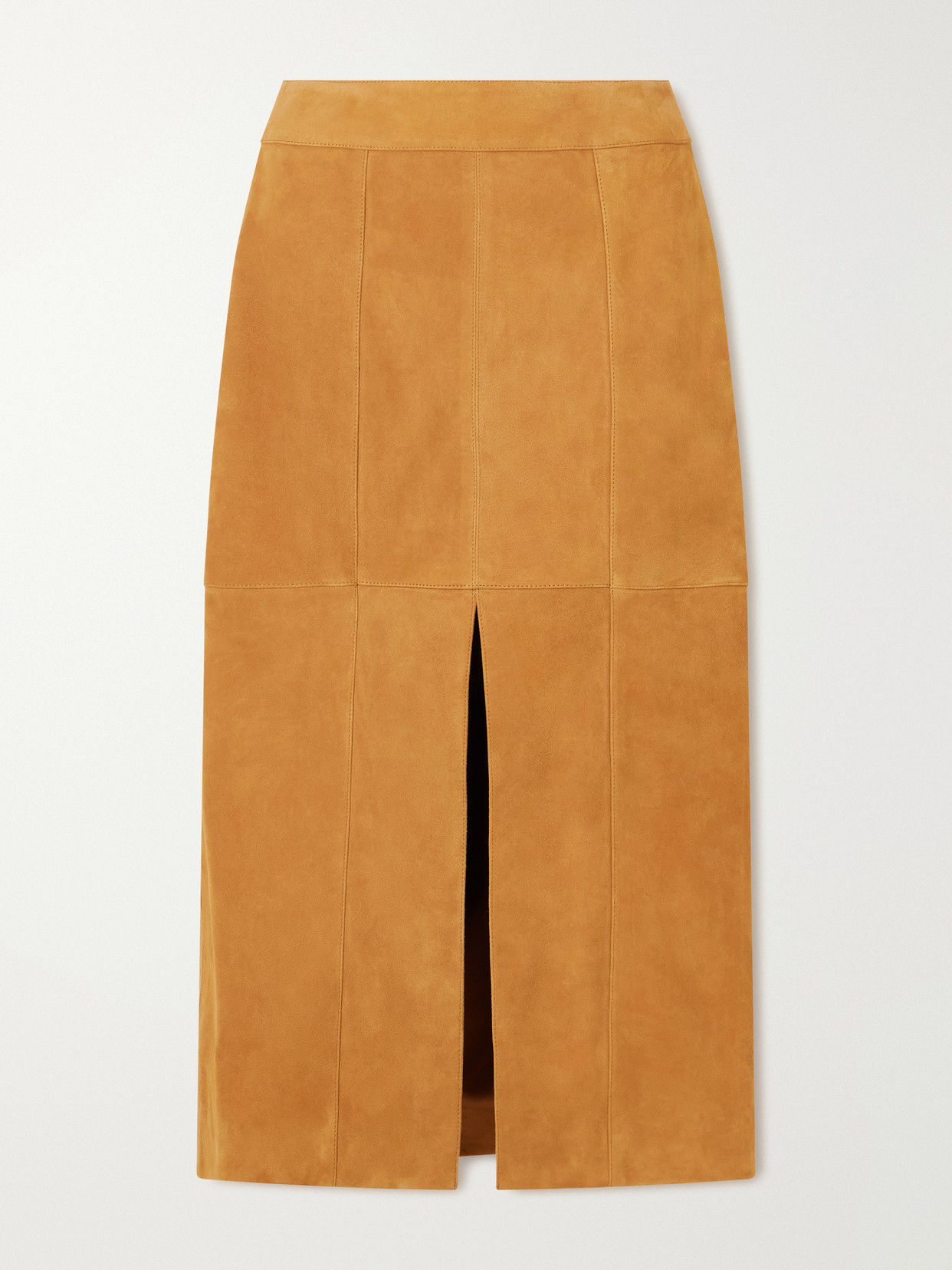 Ulla Johnson Orion Suede Midi Skirt