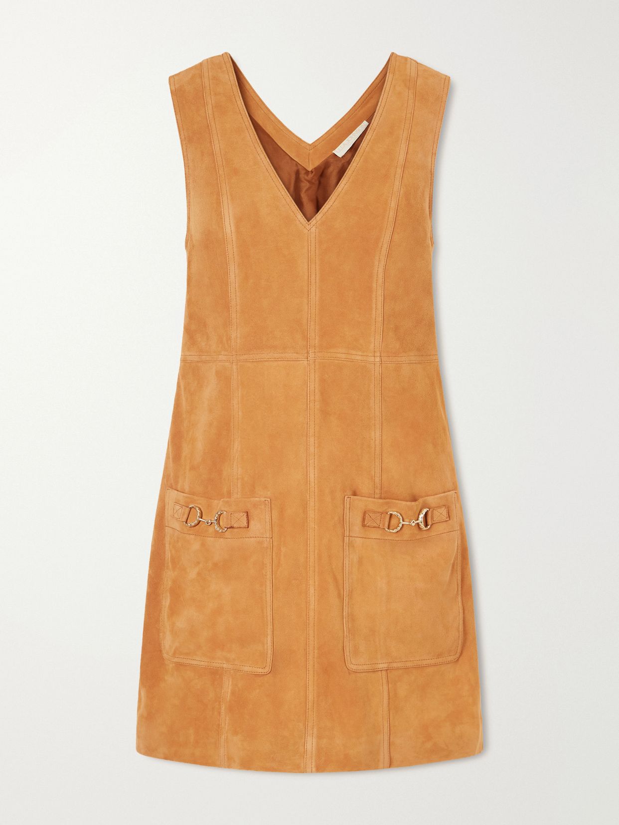 THE ATTICO Ruched Mini Dress