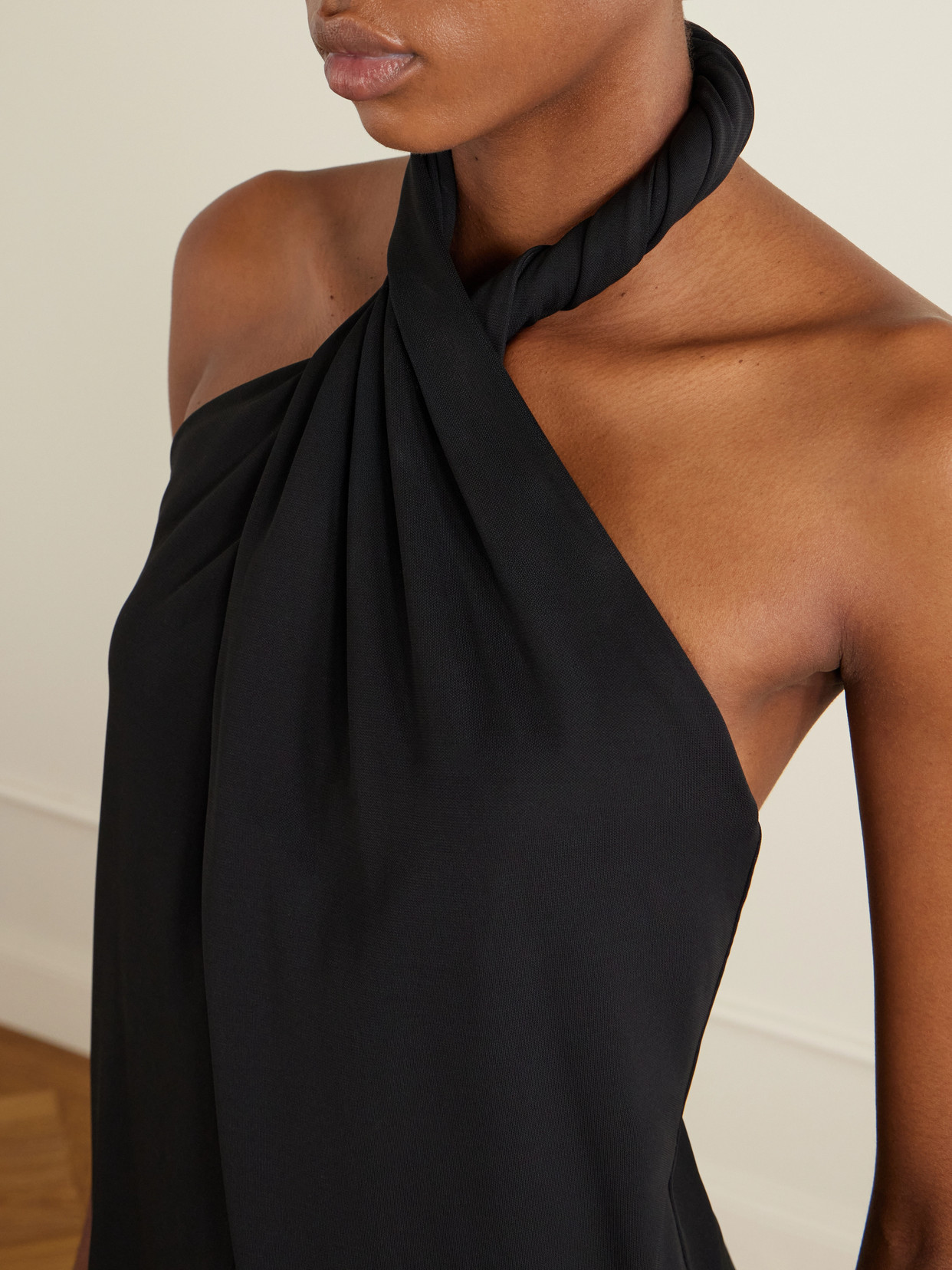 Jersey Halter Blouse