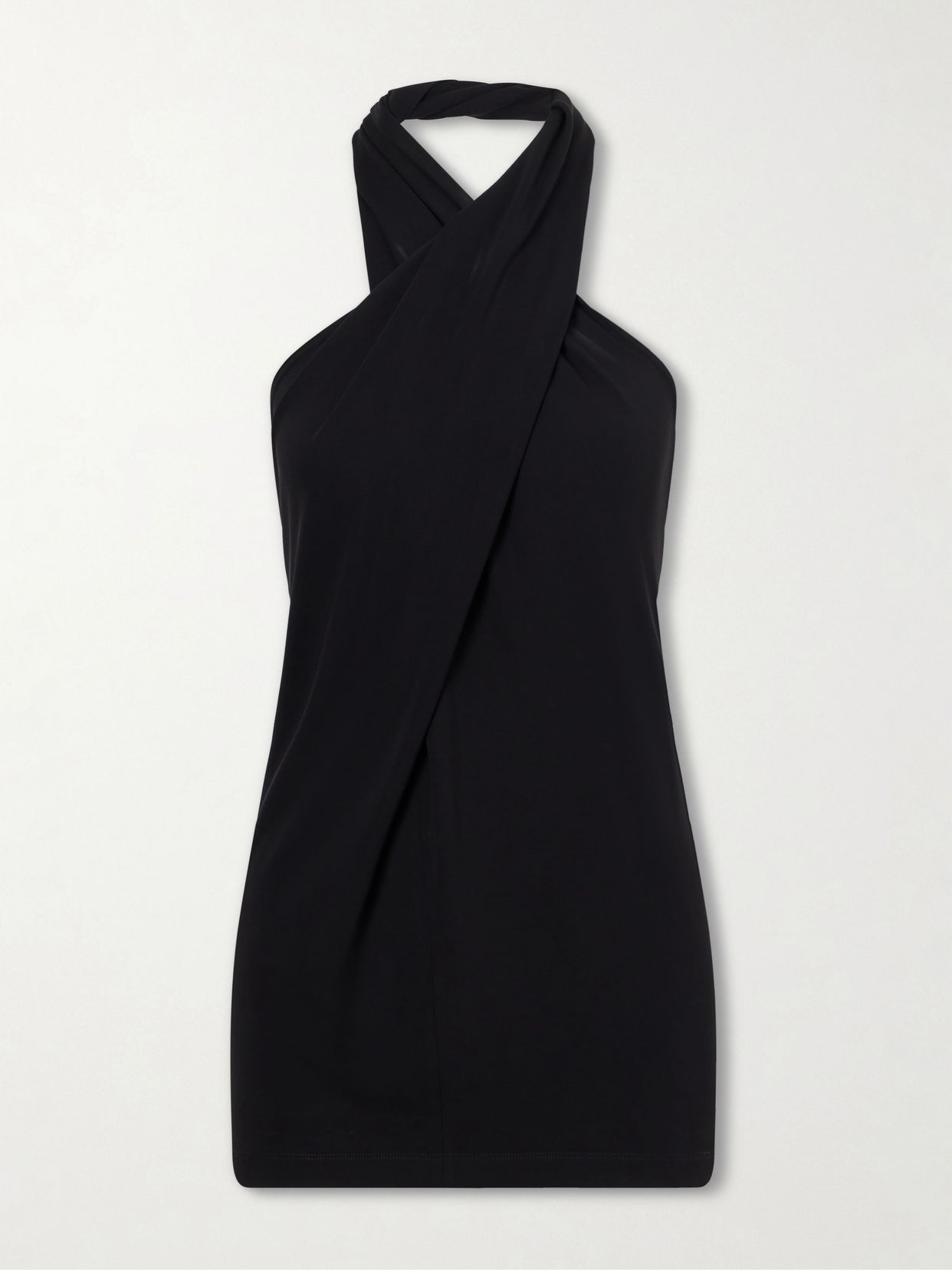 Jersey halter blouse