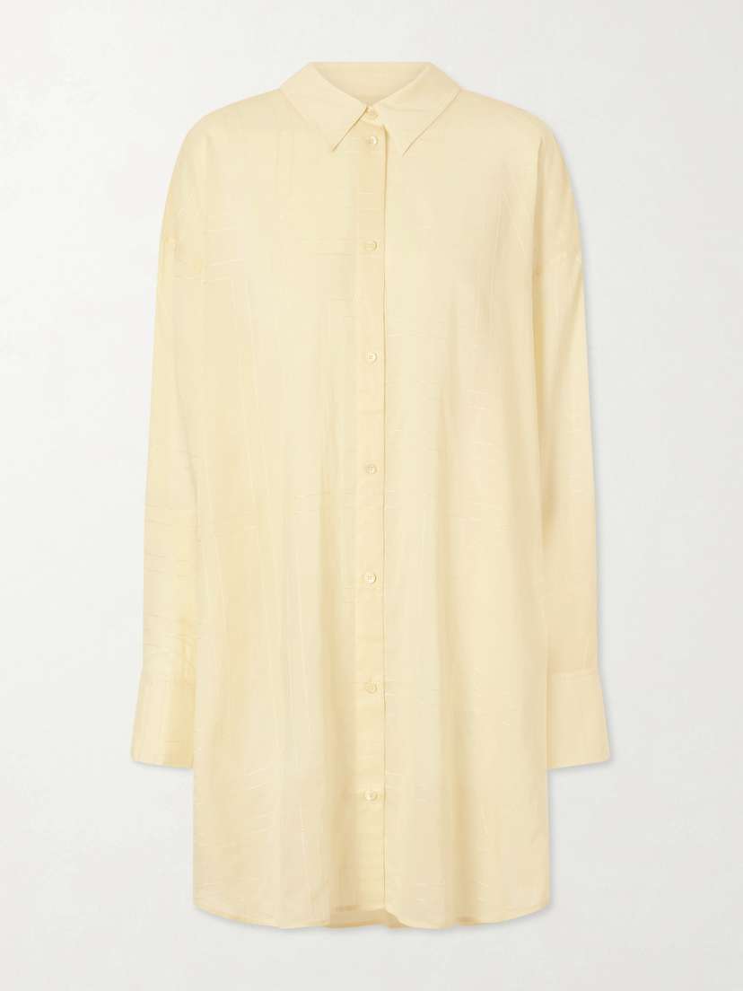 TOTEME Lyocell And Cotton-blend Shirt | Thumbnail 6 TOTEME Lyocell And Cotton-blend Shirt | Thumbnail 6