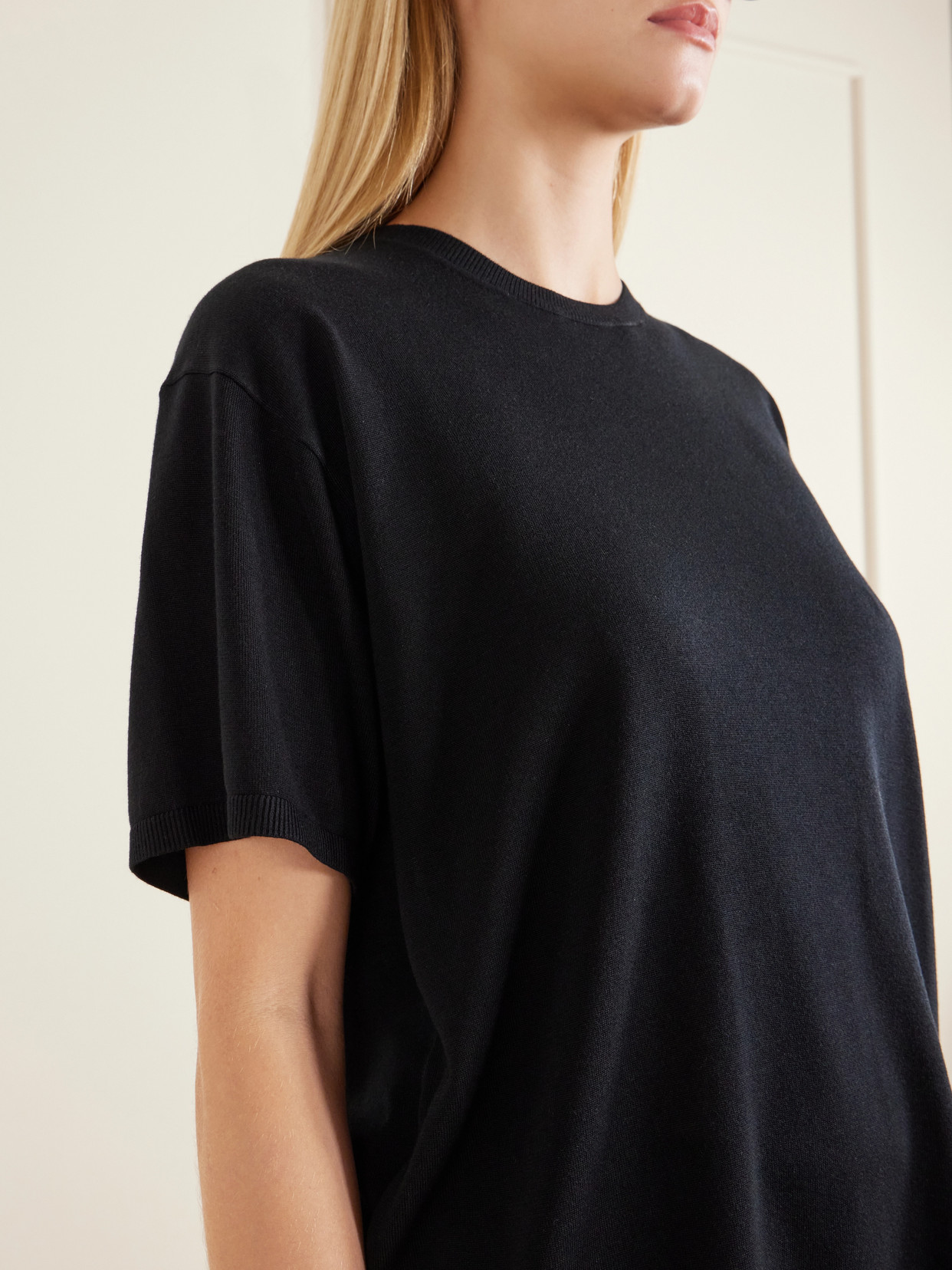 Lyocell And Cashmere-Blend T-Shirt