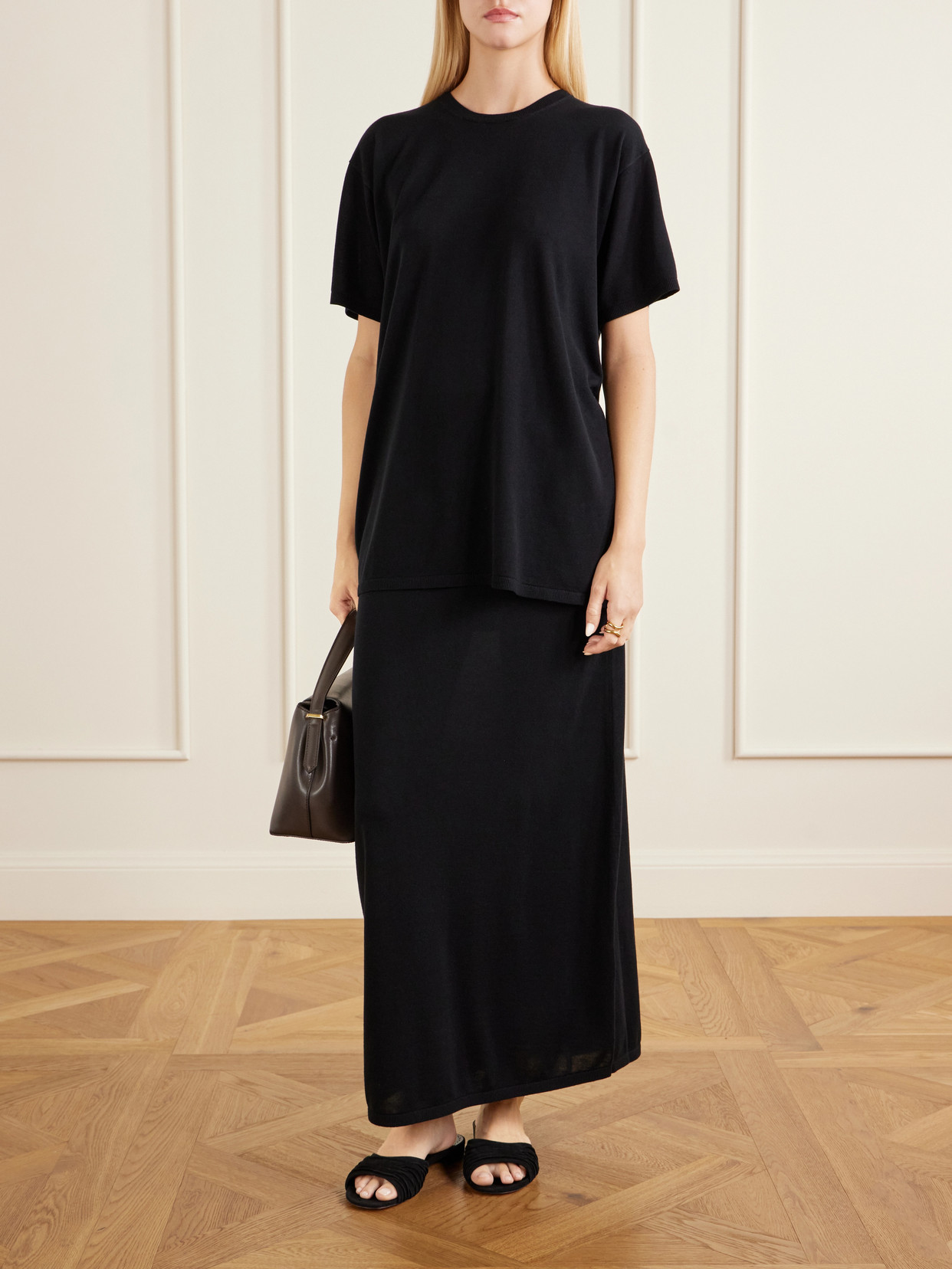 Lyocell And Cashmere-Blend T-Shirt