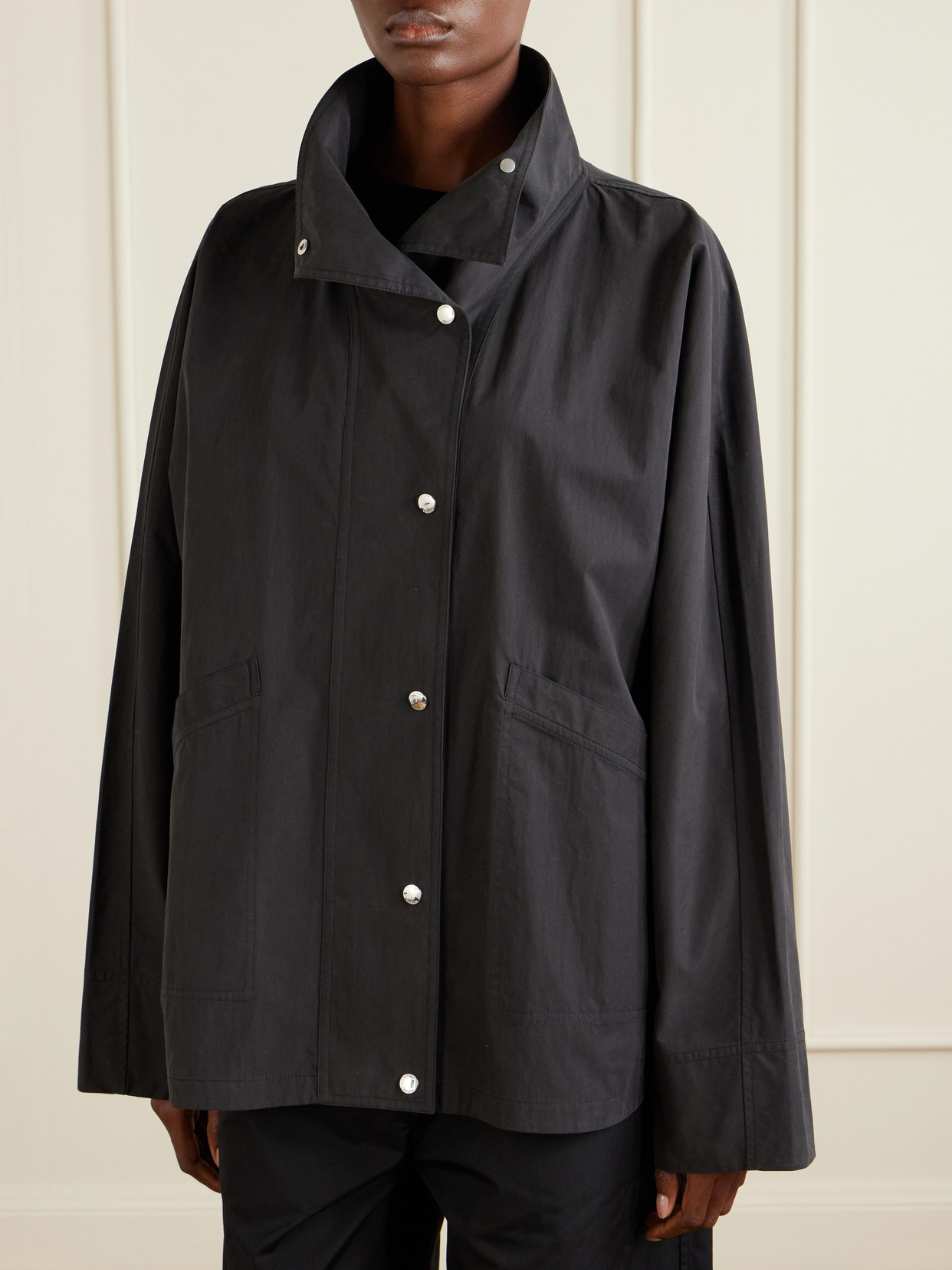 Organic Cotton-Blend Jacket
