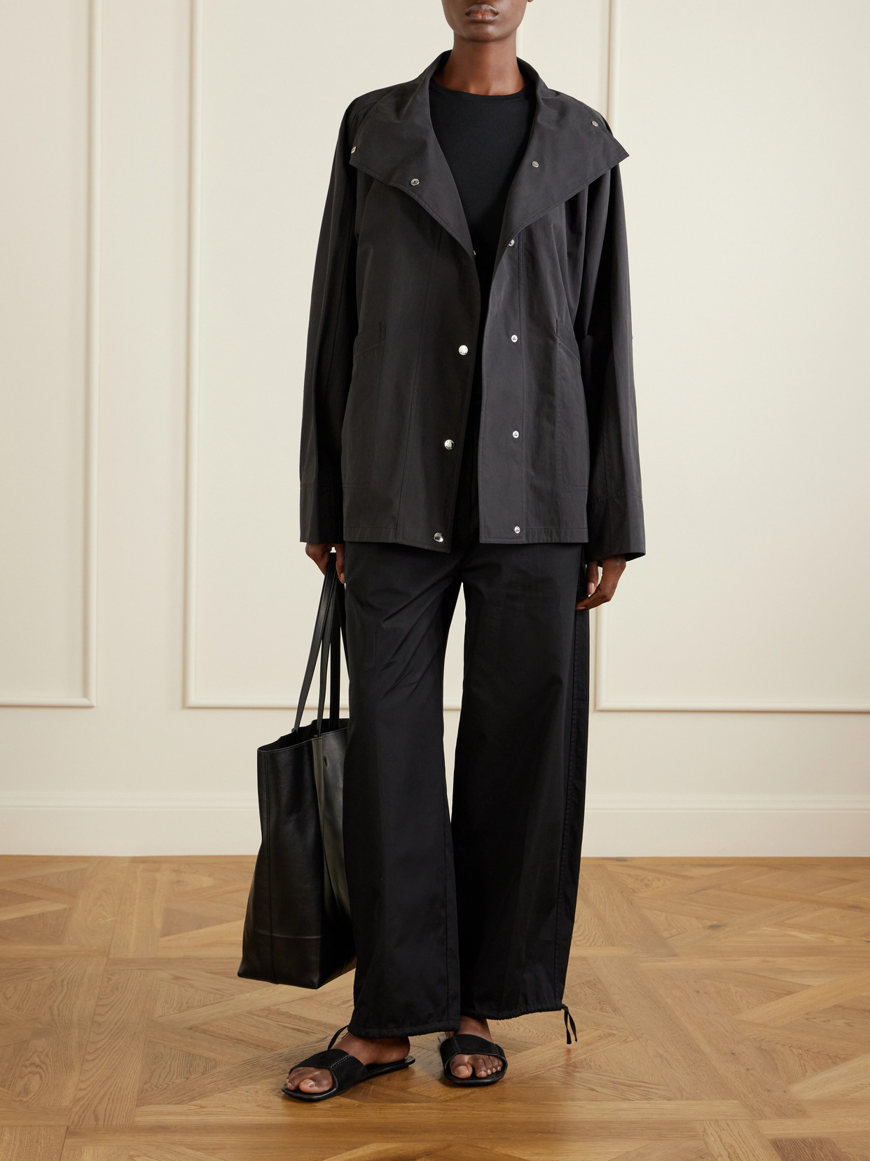 Organic Cotton-Blend Jacket