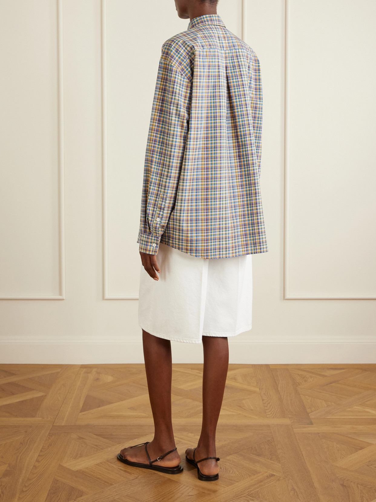 Checked Cotton Shirt