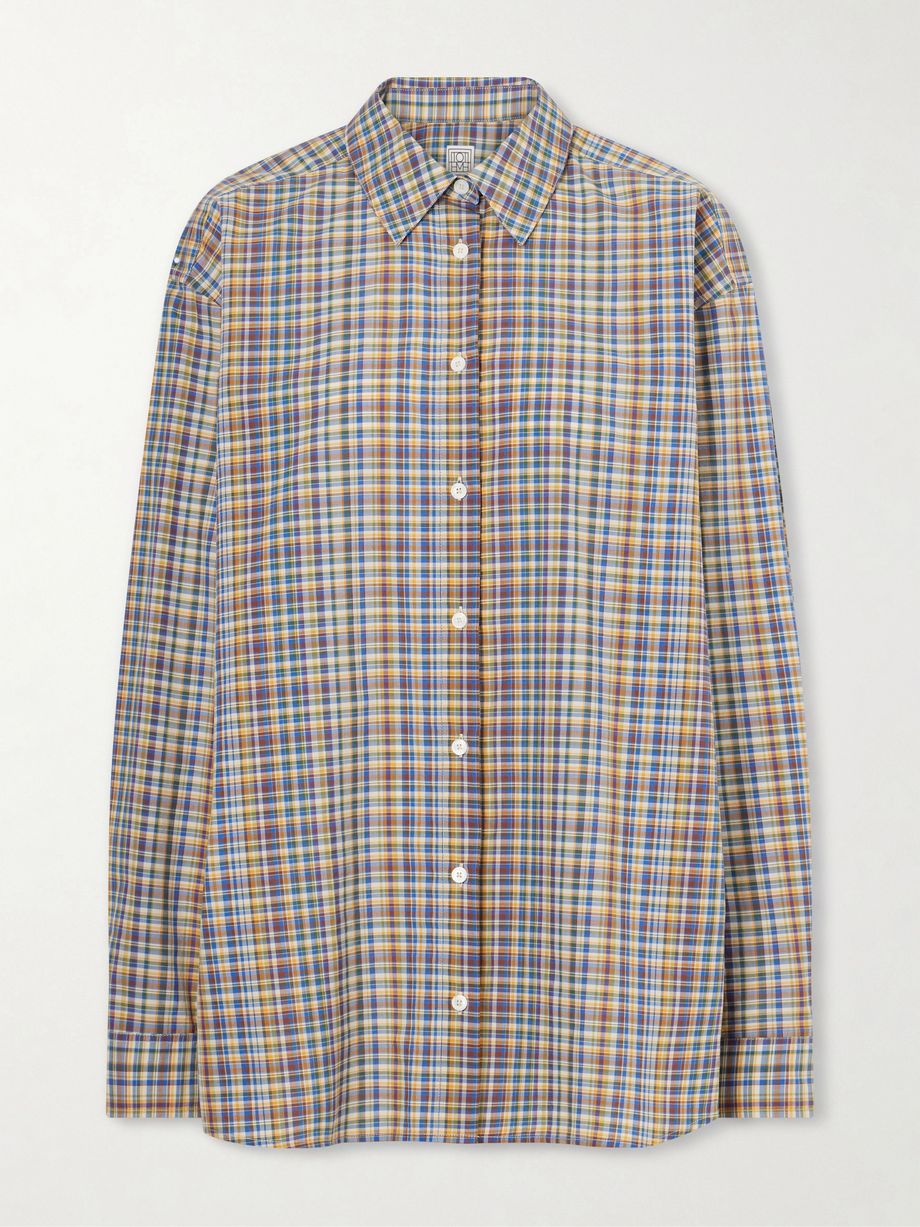 Checked cotton shirt