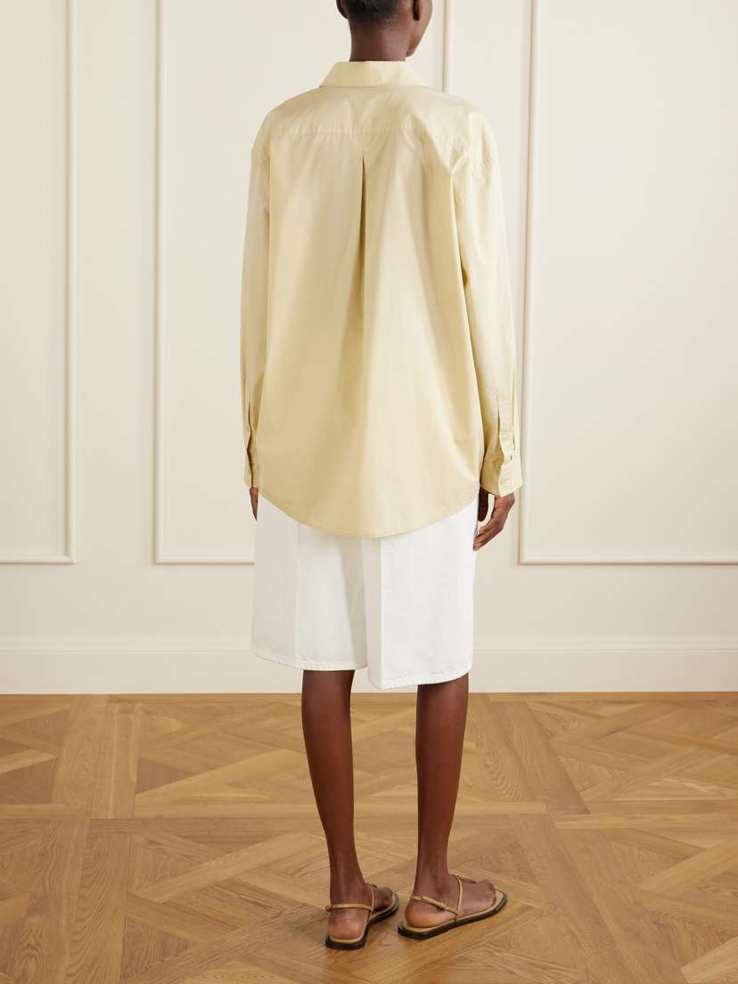 TOTEME Cotton Shirt | Thumbnail 4 TOTEME Cotton Shirt | Thumbnail 4