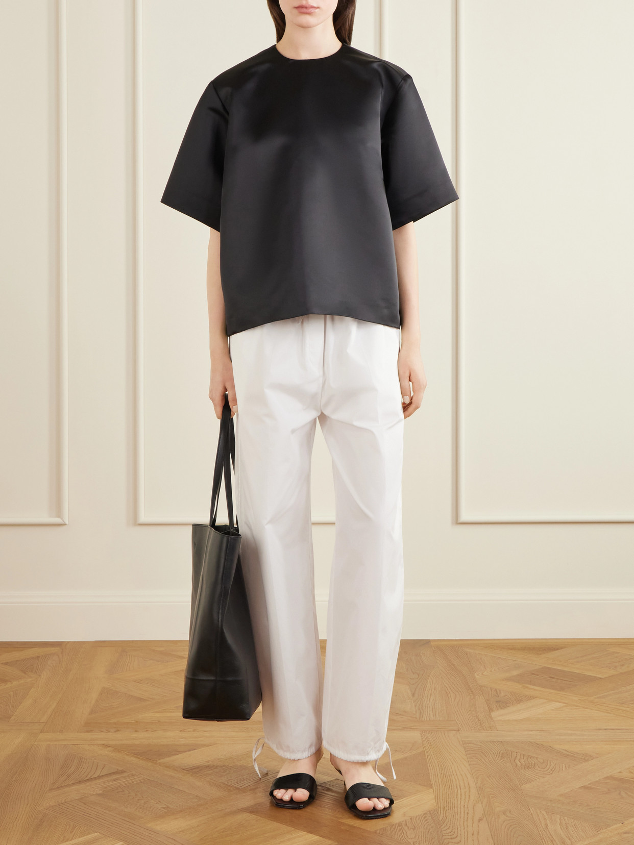 Duchesse-Satin Blouse