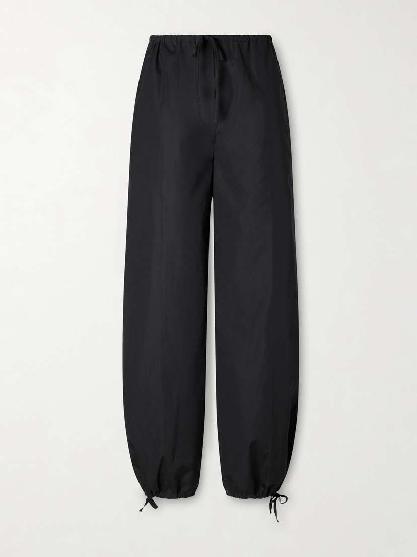 TOTEME Cotton Wide-leg Cotton Pants