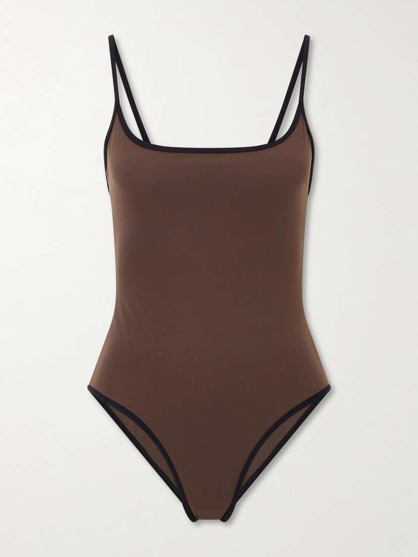 TOTEME Two-tone Swimsuit | Thumbnail 4