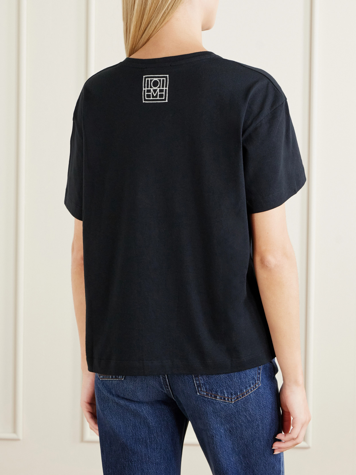 Logo-Embroidered Organic Cotton T-Shirt