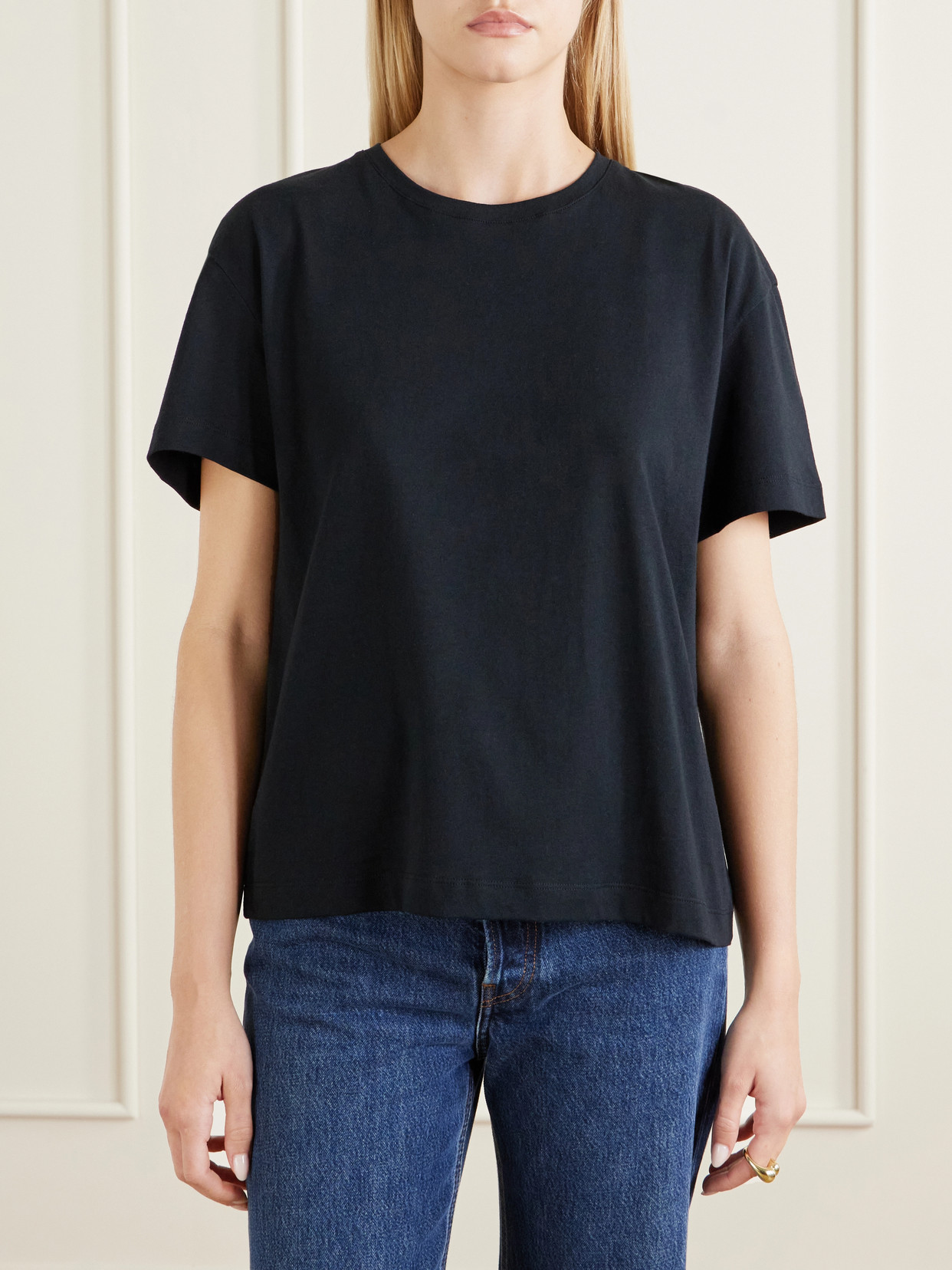 Logo-Embroidered Organic Cotton T-Shirt