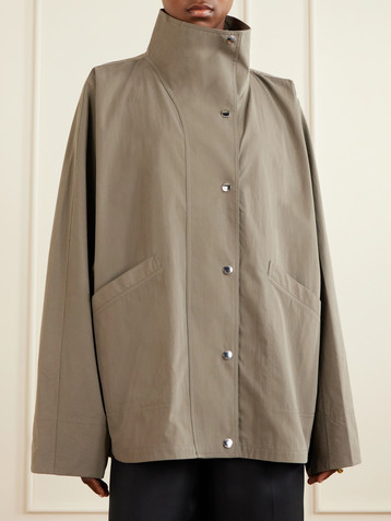 TOTEME Cotton-blend shell jacket